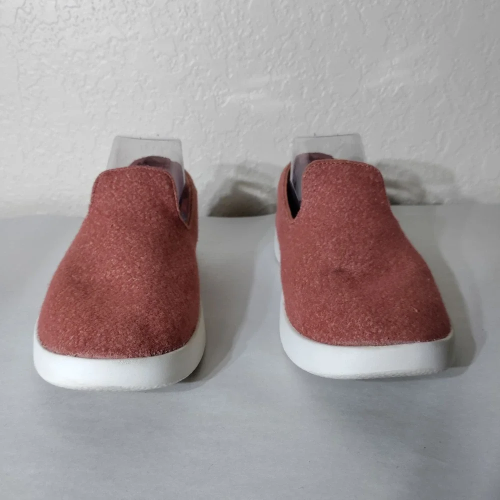 Allbirds Wool Loungers Terracotta Heathered Slip On Sneakers Womens 9